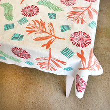 Load image into Gallery viewer, Hand printed flour sack kitchen towel
