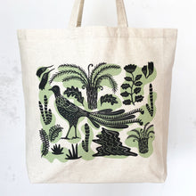 Load image into Gallery viewer, Lyrebird tote bag – Green