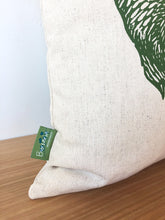 Load image into Gallery viewer, Wombat front + back cushion – eucalyptus