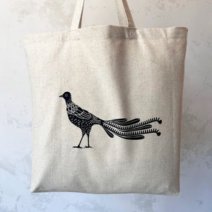 Lyrebird tote bag – Pink