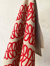 Load image into Gallery viewer, Organic cotton / hemp tea towel – Petiole