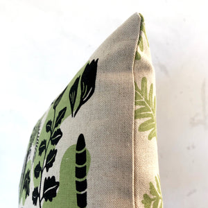 Decorative Lyrebird cushion